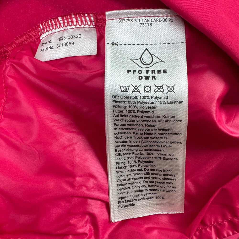 Mammut Skirt Womens Small Pink Dragon Fruit Aenergy Insulated Puffer Zipped S - Picture 6 of 10